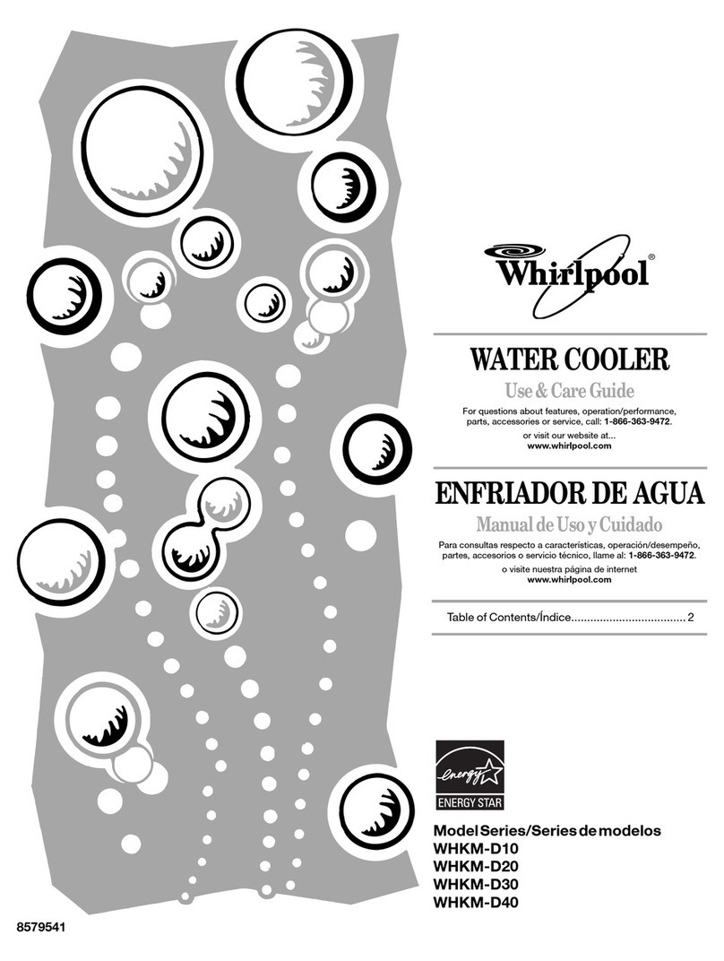 Whirlpool WHKM-D10 User manual