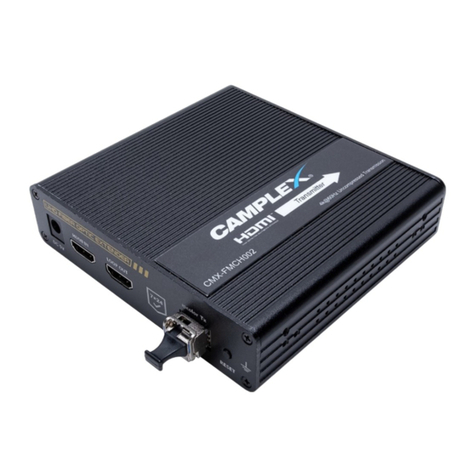 Camplex CMX-FMCH002 user manual