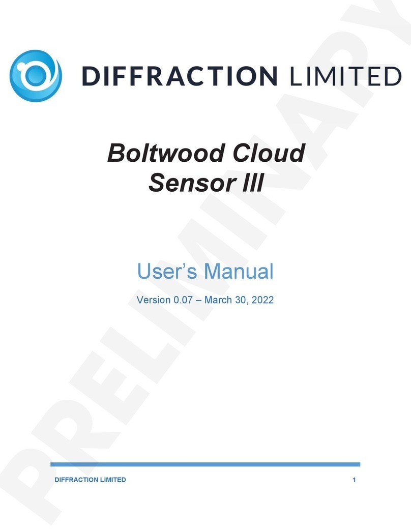 Diffraction Boltwood Cloud Sensor III user manual