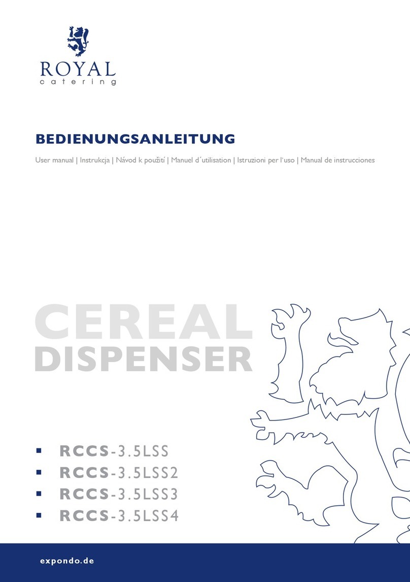 Royal Catering RCCS-3.5LSS user manual