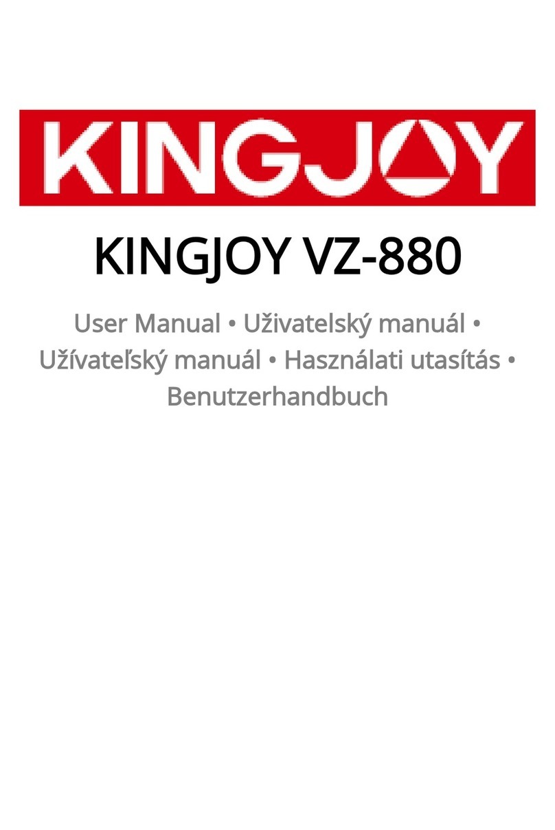 KINGJOY VZ-880 User manual