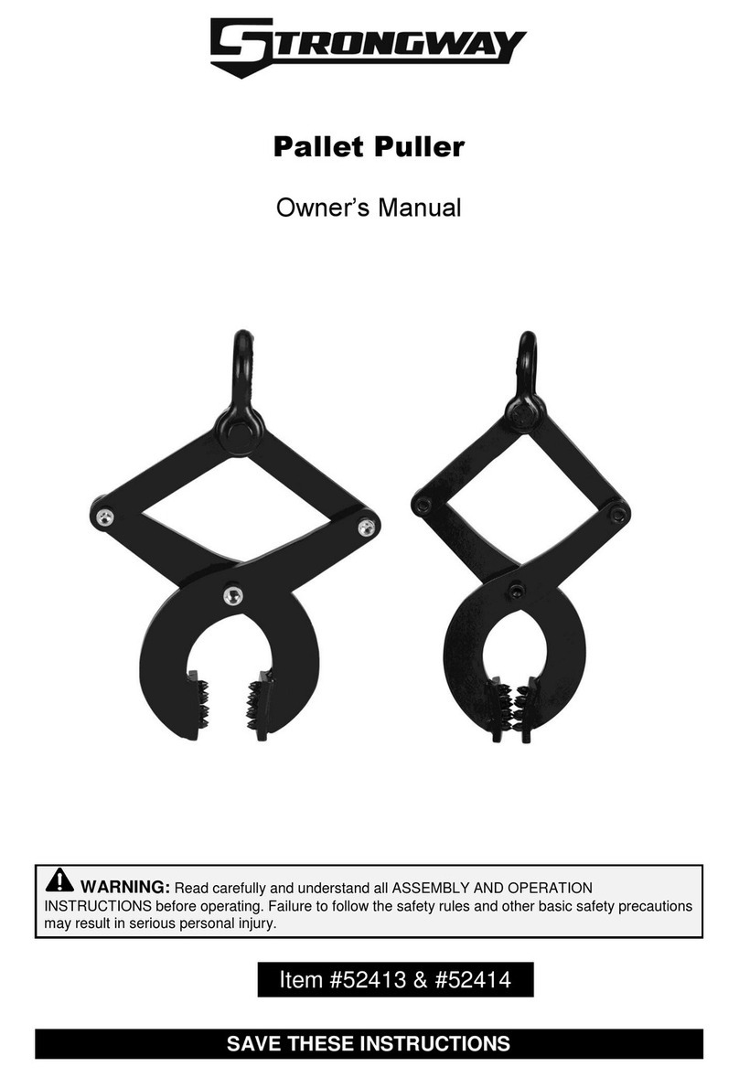 Strongway 52413 owner's manual