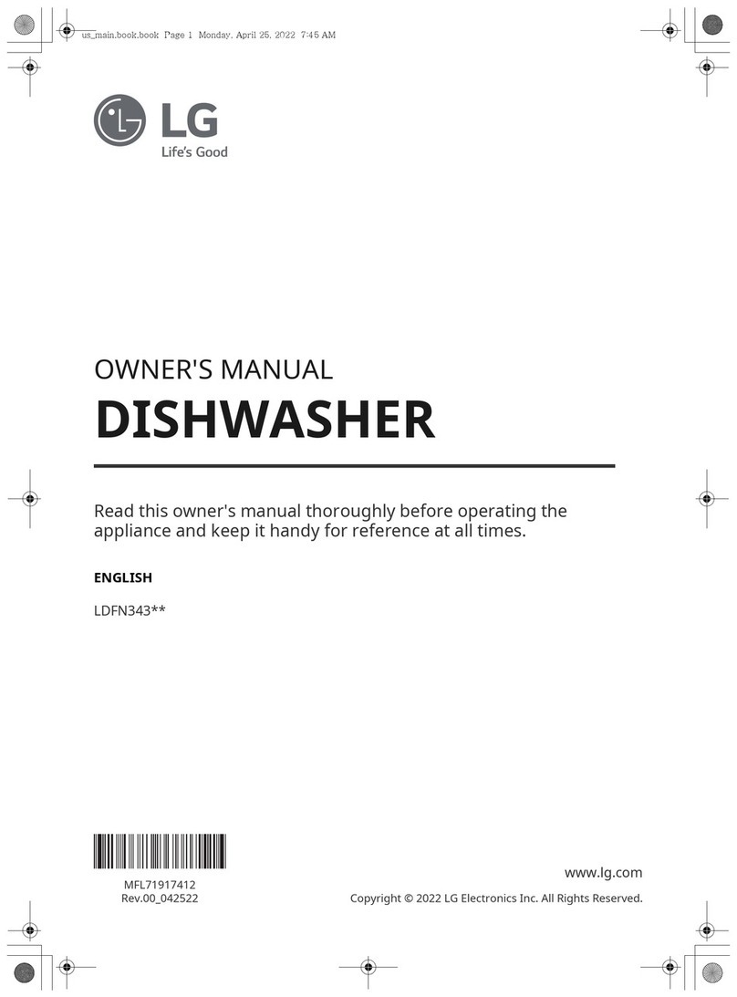 LG LDFN343 Series owner's manual