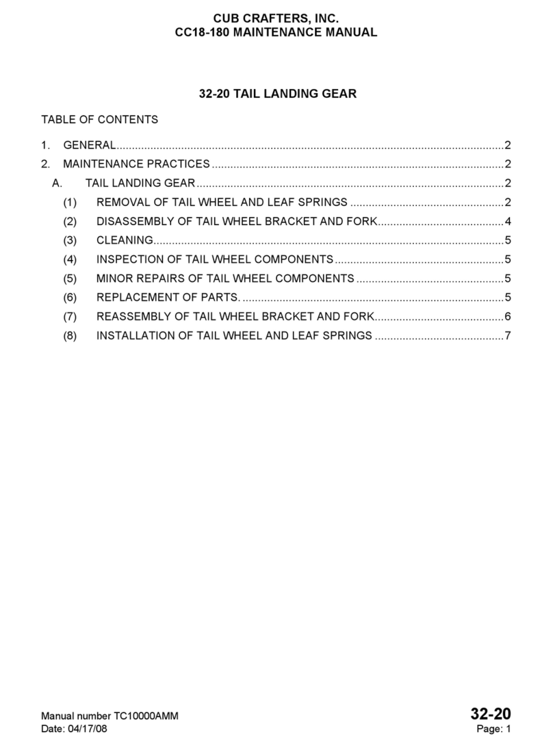 Cub Crafters CC18-180 Maintenance manual