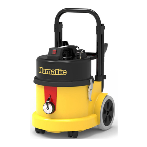 Numatic HZC 390L Installation instructions manual