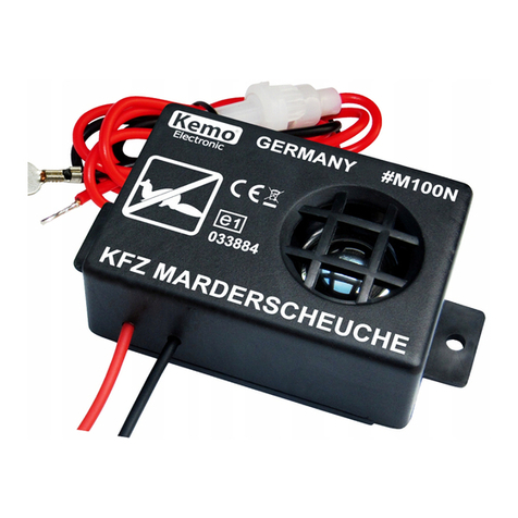 Kemo M100N quick start guide