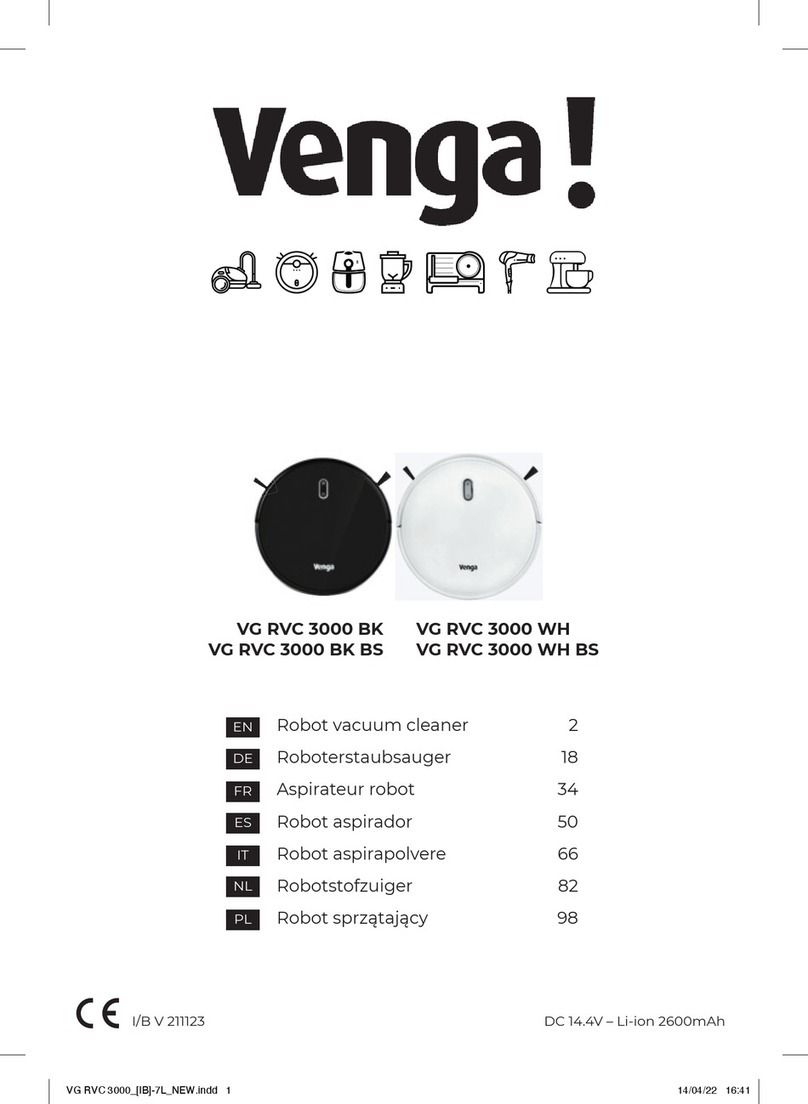 Venga VG RVC 3000 BK manual