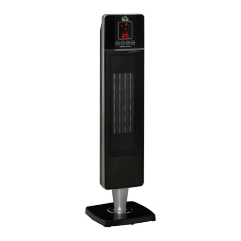 HOMCOM 820-250V80 Installation guide