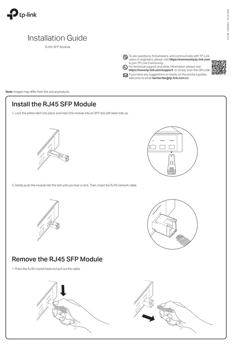 TP-Link TL-SM331T User manual TP-Link TL-SM331T User manual