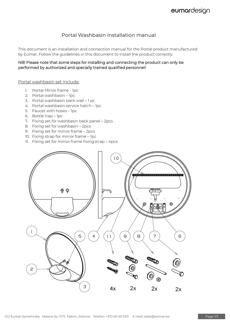 eumar Portal wb 160c installation manual