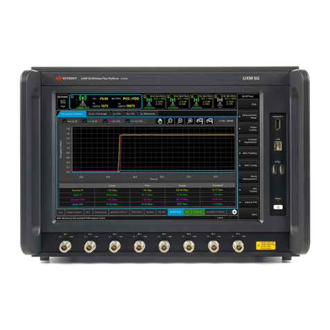 Keysight E7515B UXM 5G Getting started guide
