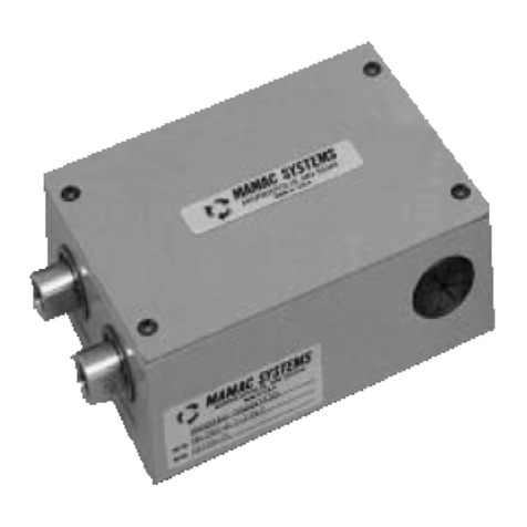 MAMAC SYSTEMS PR-282 Manual