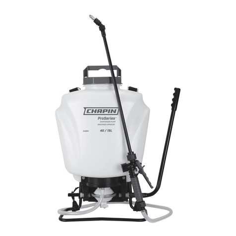 Chapin PROSERIES Series User manual