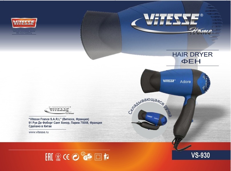 Vitesse Home VS-930 user manual