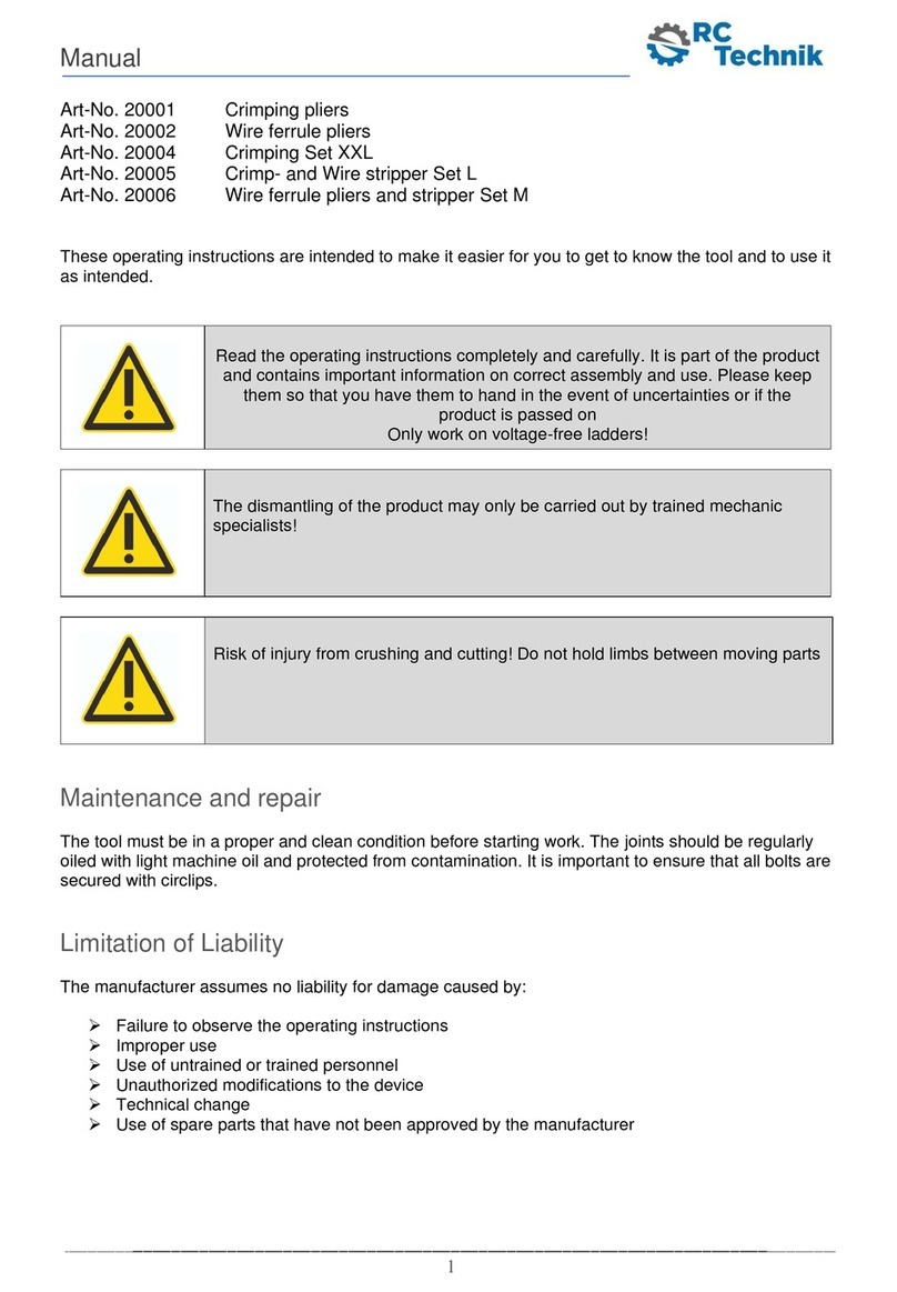 RC Technik 20001 manual
