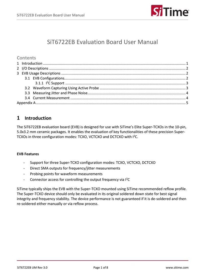 SiTime SiT6722EB user manual