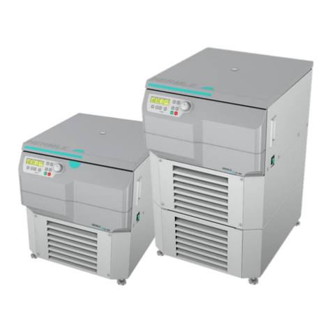 Hermle ZK 496 User manual