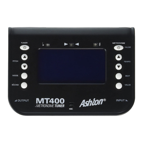 Ashton MT400 User manual