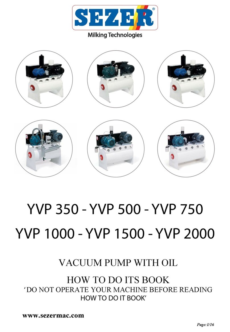 SEZER YVP 350 manual