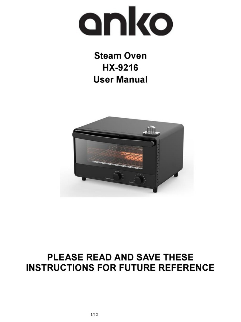anko HX-9216 user manual