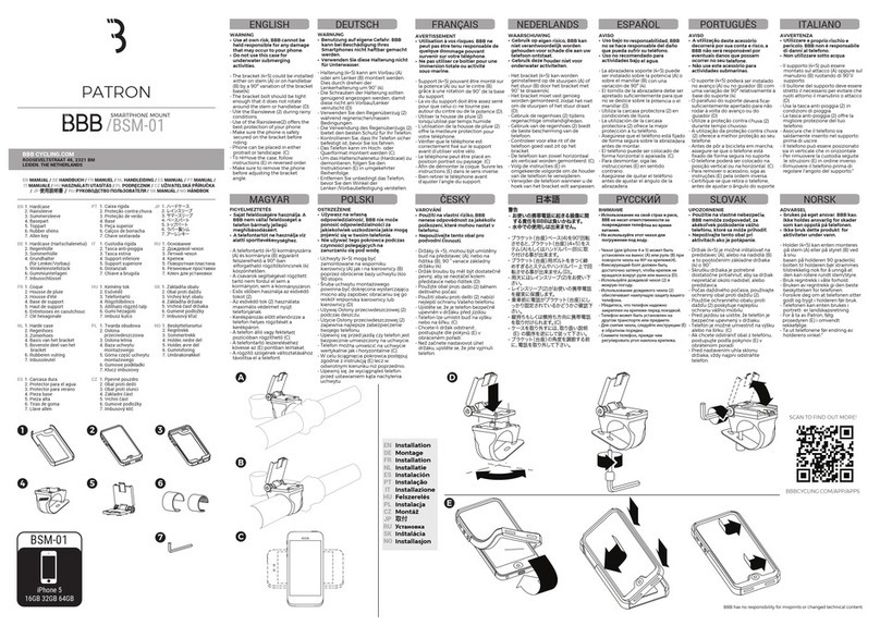 Patron BBB BSM-01 User manual