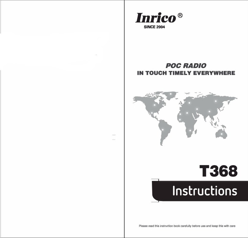 Inrico T368 instructions