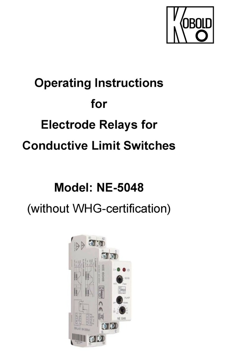 Kobold NE-5048 operating instructions