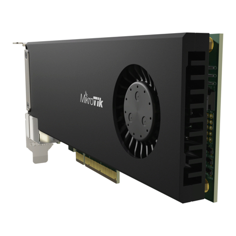 MikroTik CCR2004-1G-2XS-PCIe User manual