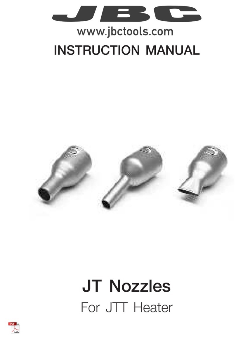 jbc JN2020 instruction manual