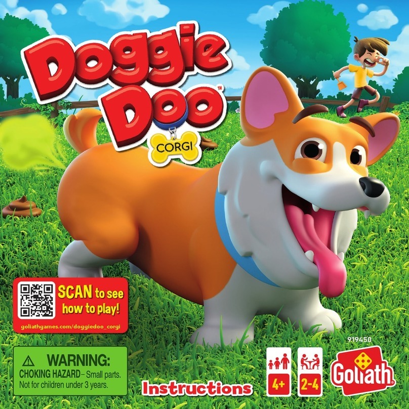 goliath Doggie Doo CORGI instructions