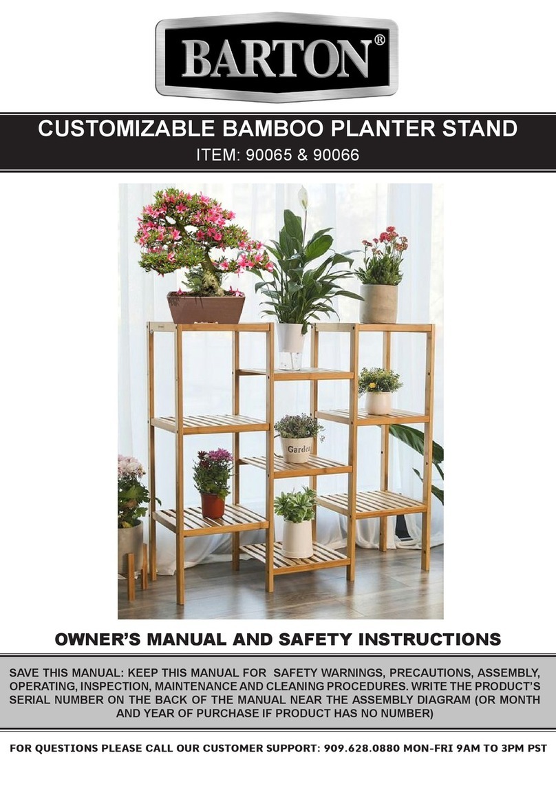 Barton 90065 Owner's manual and safety instructions Barton 90065 Owner's manual and safety instructions