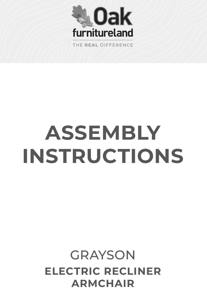 OAK GRAYSON Assembly instructions