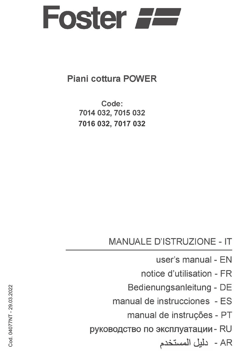 Foster POWER 7014 032 Operation manual