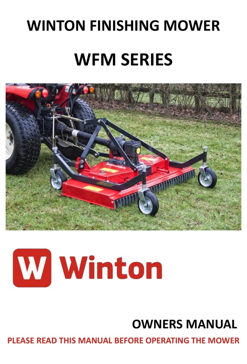 Winton WFM Series User manual