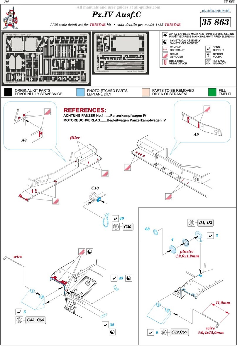 Eduard Pz.IV Ausf.C quick start guide