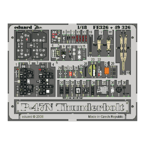Eduard Zoom P-47N Thunderbolt User manual