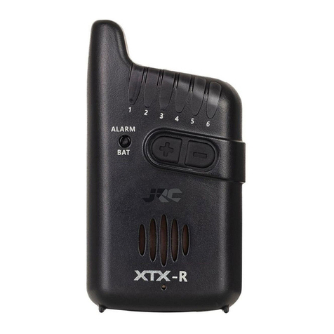 JRC Radar XTX User manual