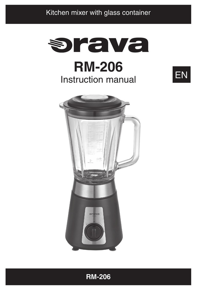 Orava RM-206 User manual