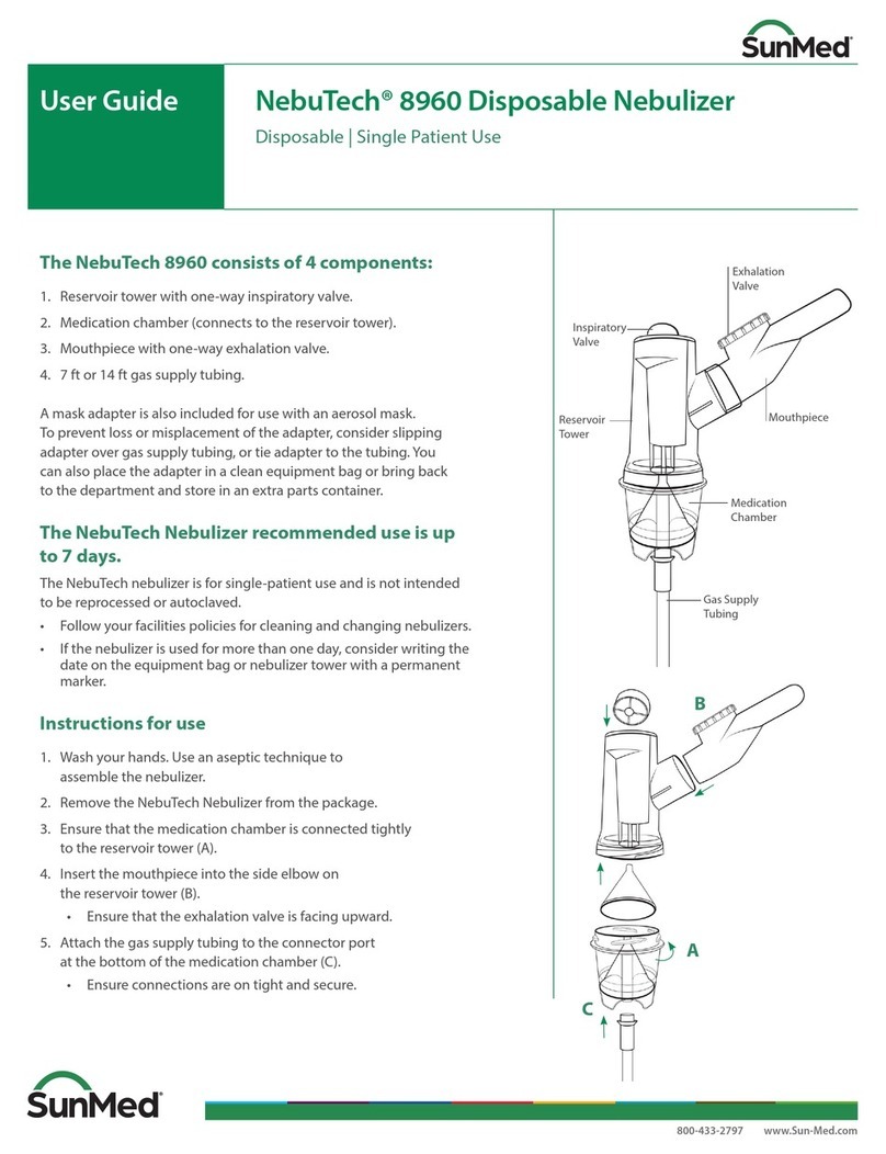 SUNMED NebuTech 8960 user guide