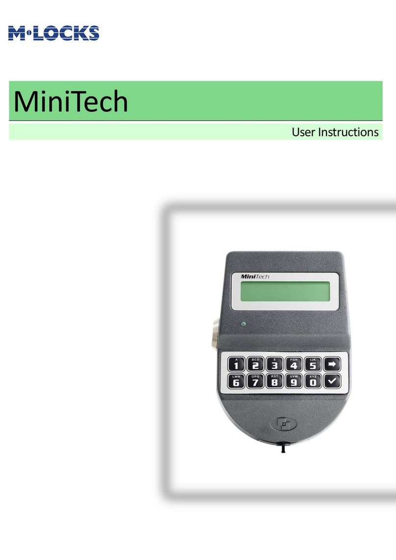 M-LOCKS MiniTech User manual