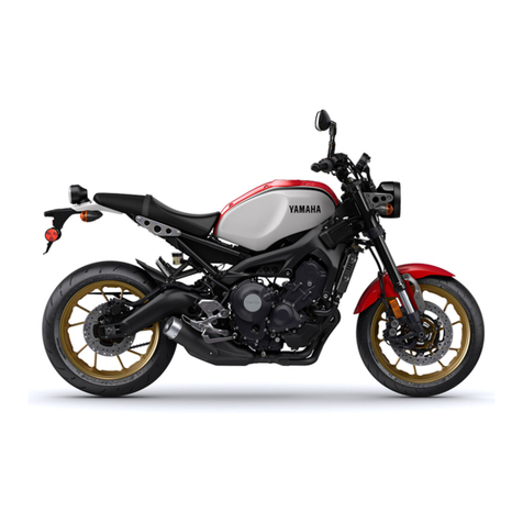 Yamaha XSR900 2021 User manual