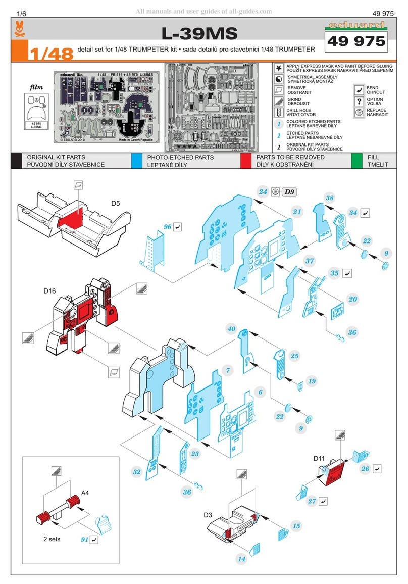 Eduard L-39MS User manual