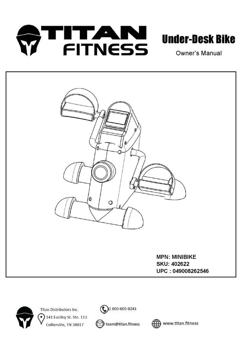 Titan Fitness MINIBIKE owner's manual