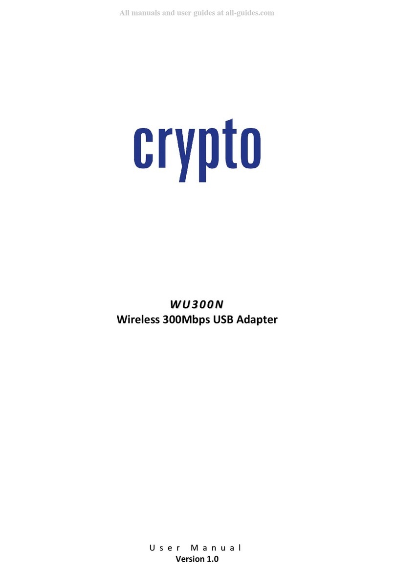 Crypto WU300N user manual