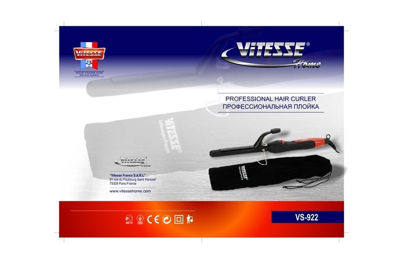 Vitesse Home VS-922 quick start guide