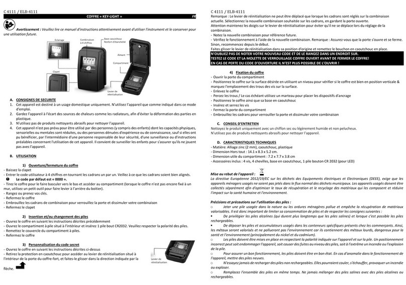 Eurotops C4111 instruction manual