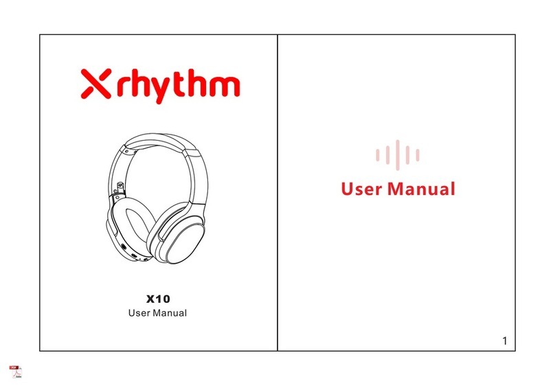 RHYTHM X10 user manual