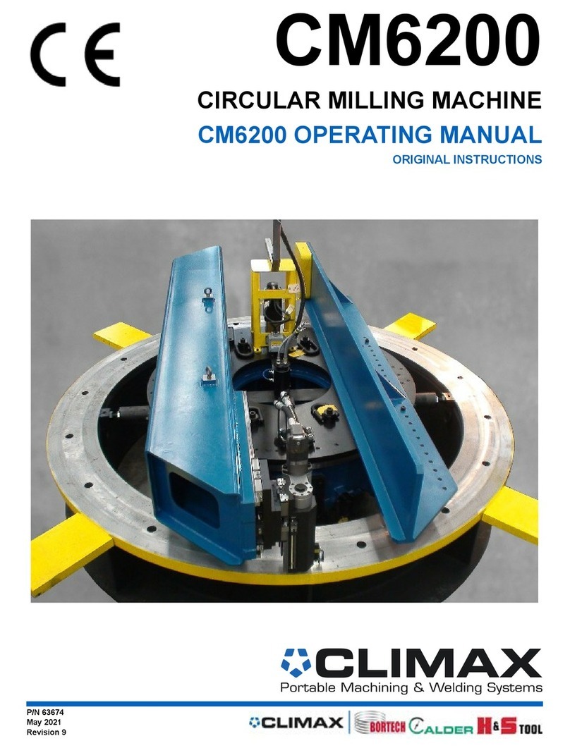 Climax CM6200 operating manual