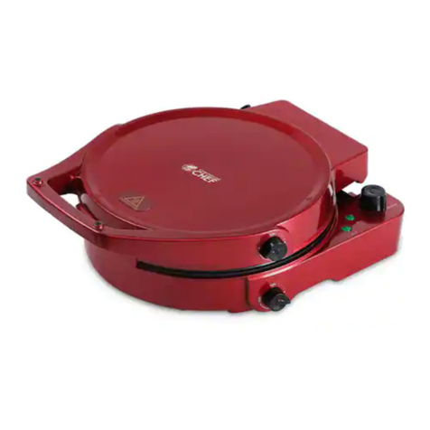Commercial CHEF CHPG12R User manual