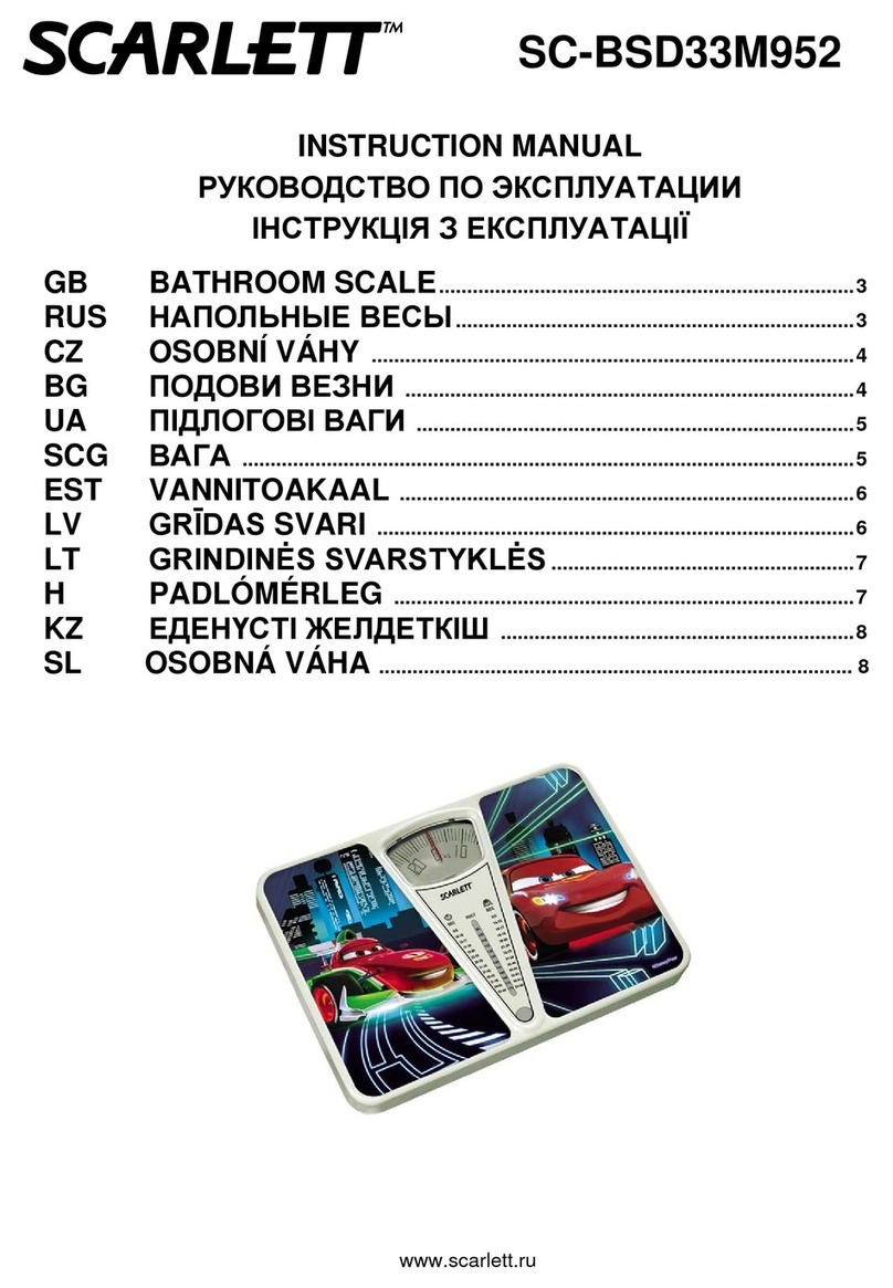 Scarlett SC-BSD33M952 User manual
